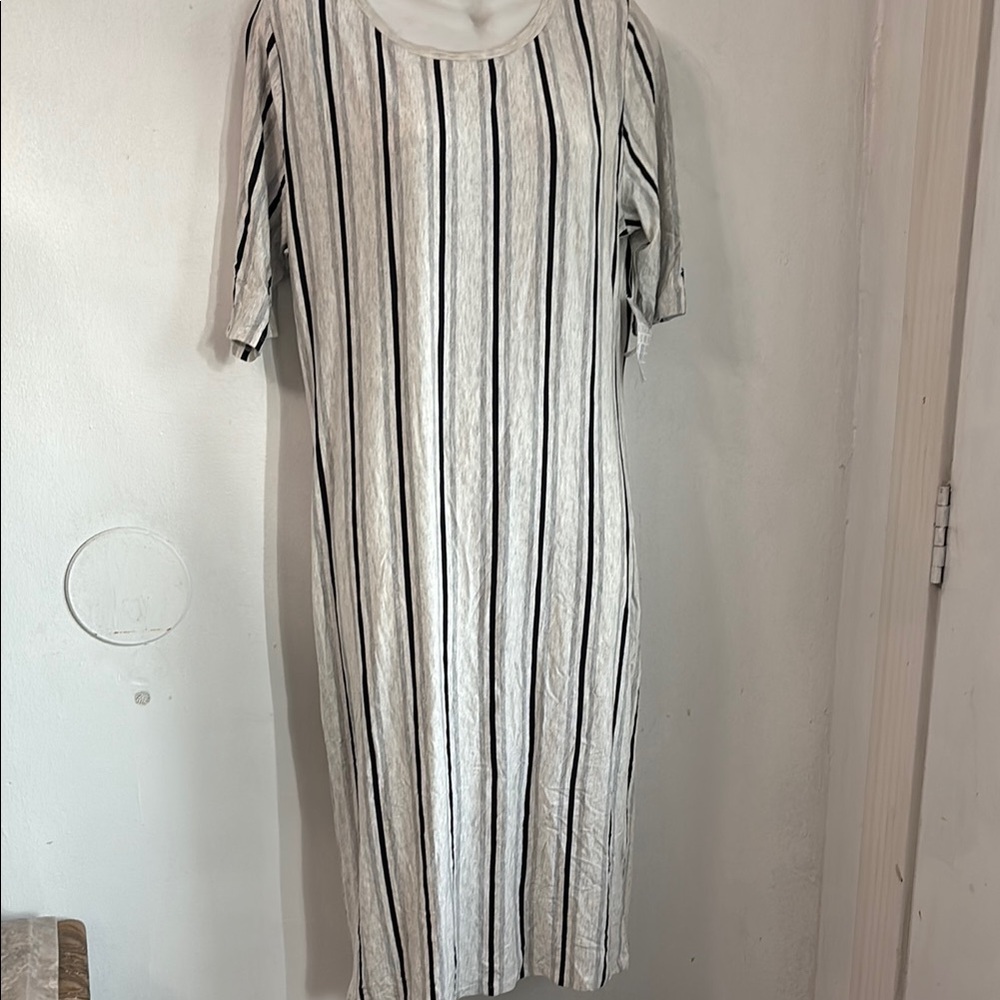 Striped Casual Dress